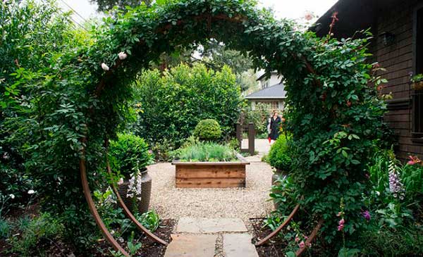 Садовая арка, лучшие идеи садовых арок