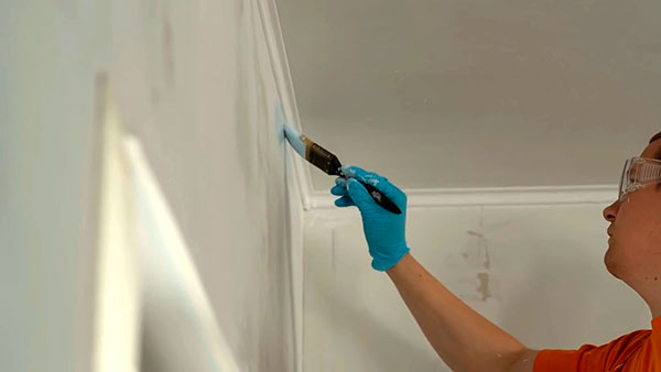 Покраска стен на кухне своими руками