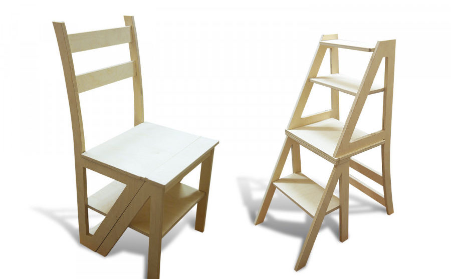 Особенности стульев-стремянок