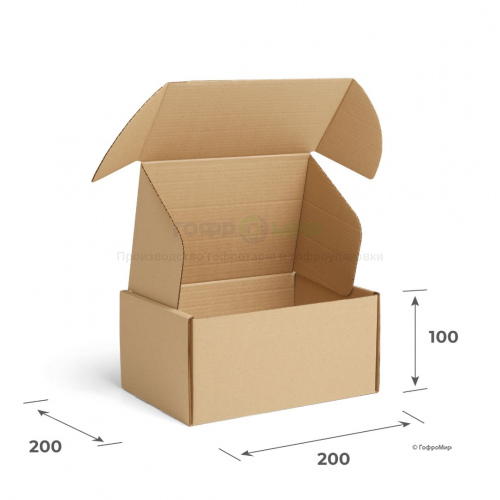 Какие коробки из гофрированного картона можно заказать у производителя?